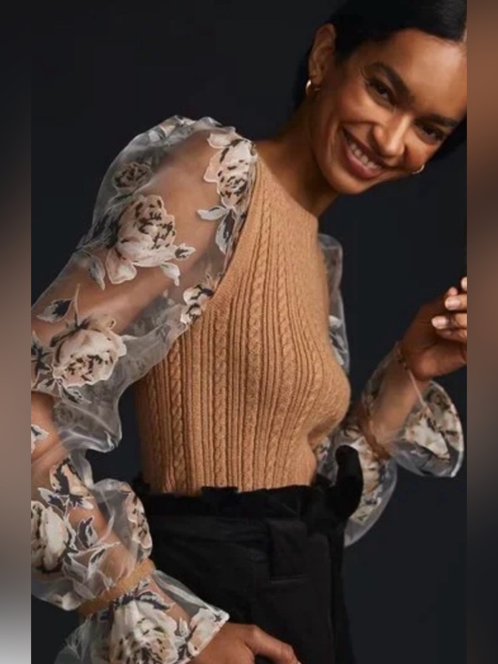 Maeve mesh top NWT size S